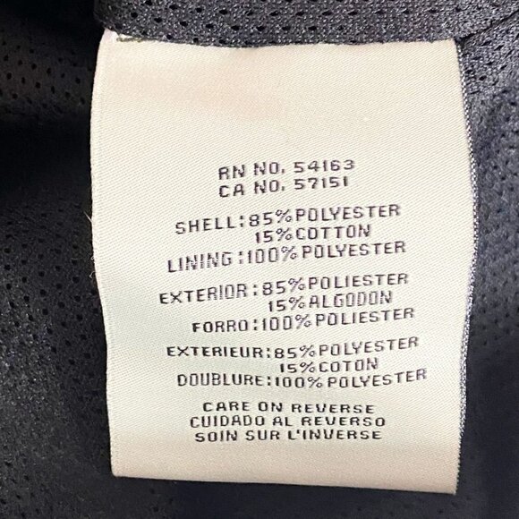 LEVI'S MEN'S OLIVE GREEN WATERPROOF ARCTIC CLOTH RAINCOAT - S - Picture 13 of 13